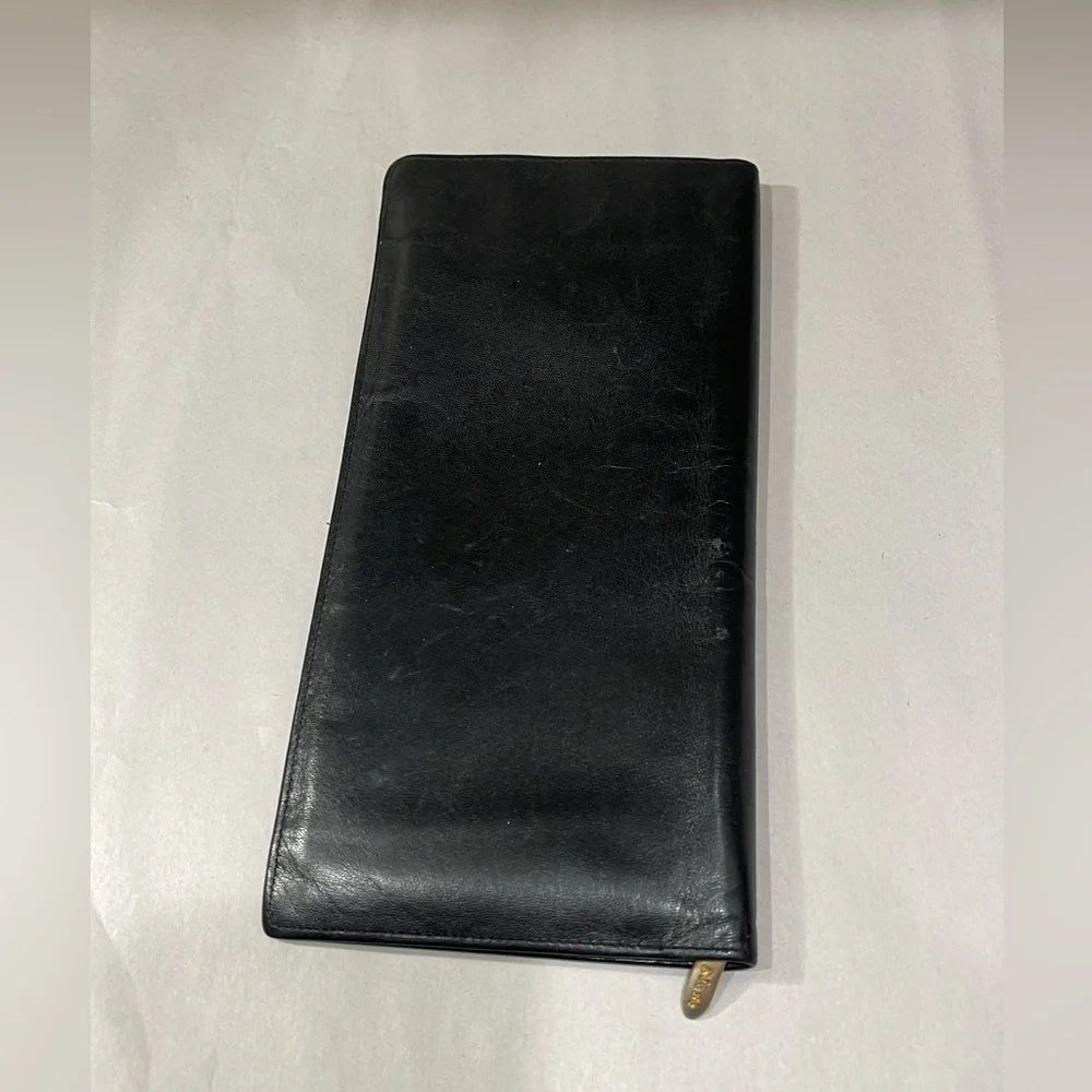 Vintage wallet I.Sen Se gold and black